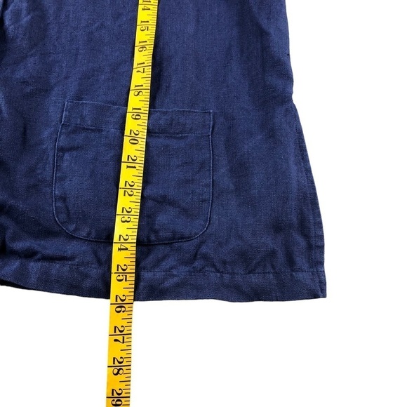 VTG Urban Works Womens Large 100% Linen Button Up Jacket w/ Pockets, Langelook - Picture 7 of 8